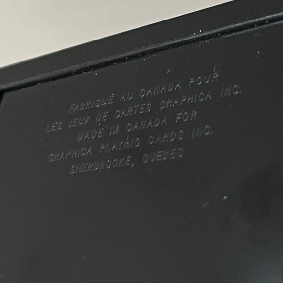 VINTAGE Graphica Double Deck New in Box Plastic Coated Bridge Cards Birds 70's - Picture 12 of 16